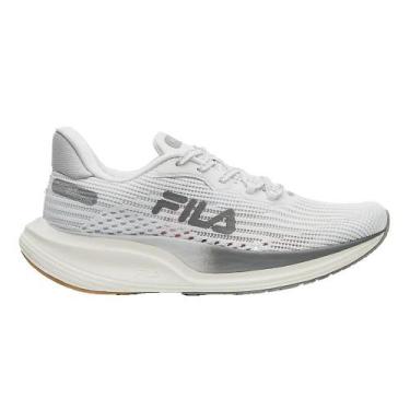 Imagem de Tênis Fila Corrida Masculino Branco e Cinza, Branco, 39