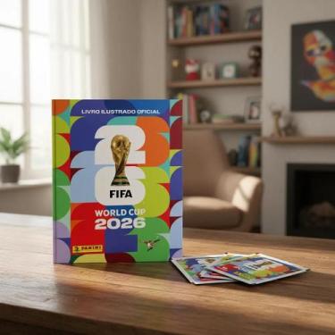 Imagem de Kit Álbum Copa Do Mundo 2026 Panini Oficial + 35 figurinhas