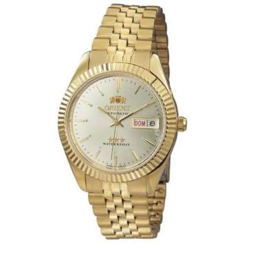 Imagem de Relógio Automático Masculino Orient 469EC7F C1KX, Dourado