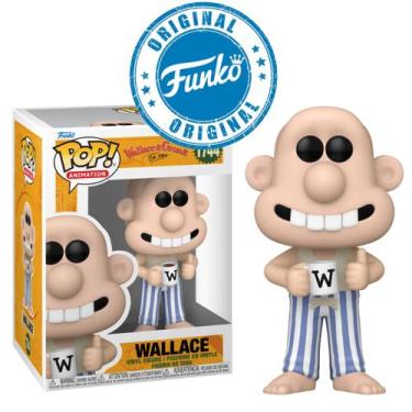 Imagem de Boneco Wallace & Gromit Wallace in Pijamas Pop Funko 1744