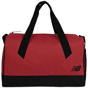 Imagem de Bolsa New Balance Essentials Média Unissex, Vermelho, Preto