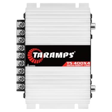Imagem de Módulo Taramps TS 400x4 entrada Fio/RCA Branco Amplificador Som Automotivo