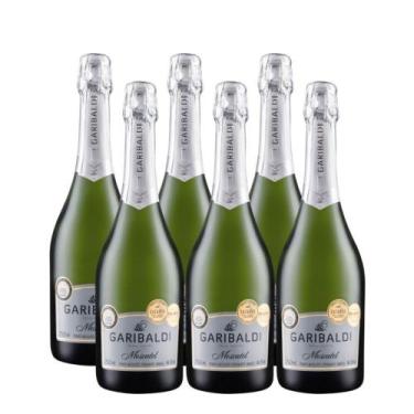 Imagem de Kit 6 Espumante Moscatel 750ml Garibaldi