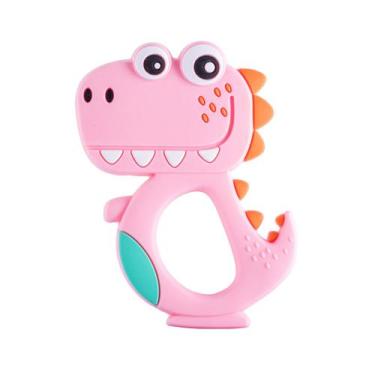 Imagem de Mordedor Infantil Bichinhos Pimpolho Menina Menino - MAM, Dinossauro R