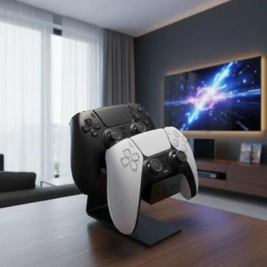 Imagem de Suporte Duplo Para Controles De Ps5 - CS3D, Preto