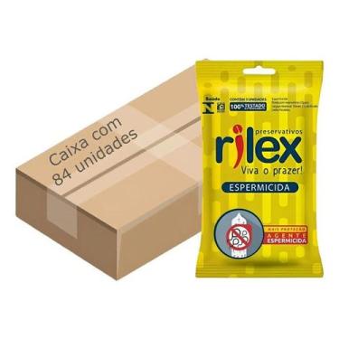Imagem de Preservativo Rilex Espermicida com 84 unidades 28x3