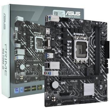 Imagem de Placa Mãe Prime H610M-D Socket LGA 1700 com VGA DDR5 Desempenho Avançado Asus