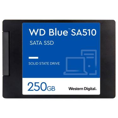 Imagem de SSD SA510 Blue 2.5 SATA 3 Desempenho e Durabilidade 256GB Western Digital WDS250G3B0A