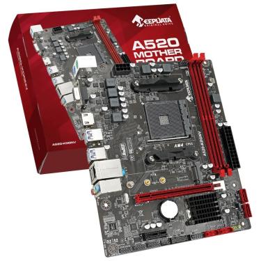 Imagem de Placa Mãe Keepdata A520-KDGNV com Suporte Ryzen 5000 e DDR4 3200MHz M.2 Pcie 3.0 USB 3.2 VGA ATX