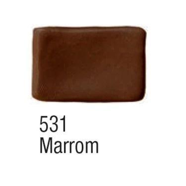 Imagem de Massa para biscuit 90g acrilex - varias cores -, Marrom