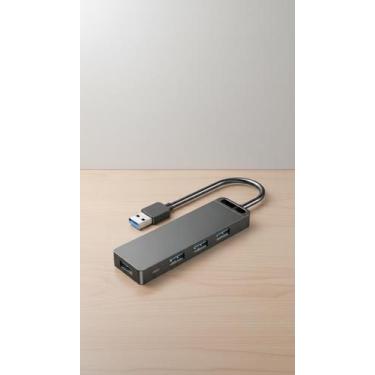 Imagem de Hub USB 3.0 4 Portas 5Gbps com Micro USB Auxiliar - Congratulations St