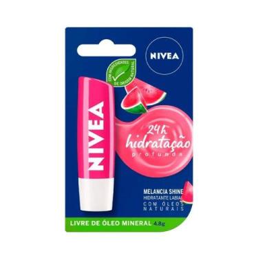 Imagem de Hidratante Labial Nivea Melancia Shine - Nivea