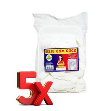 Imagem de Kit 5 Unidades - Beiju Com Coco 200g - Morel