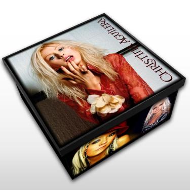 Imagem de Caixa Média - Christina Aguilera - Madeira mdf - Mr. Rock - Música Pop