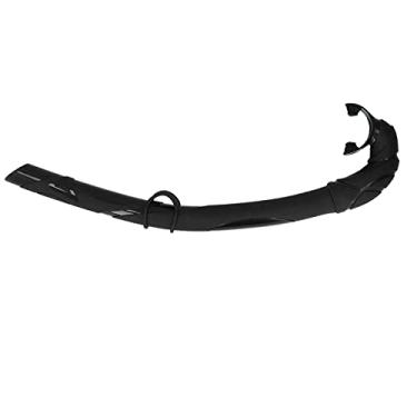 Imagem de Tubo de mergulho, snorkel de gel de sílica prático e bonito confortável para nadar, mergulho com snorkel e outras atividades subaquáticas(Preto)