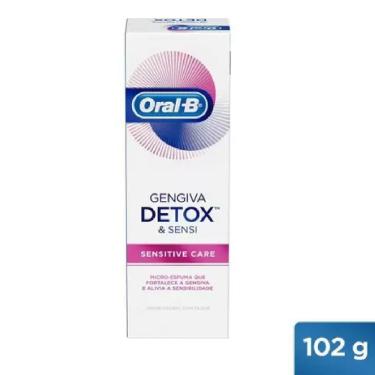 Imagem de Creme Dental Oral B Detox Sensitive 102G