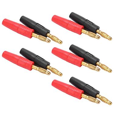 Imagem de Adaptador de plugue banana, acoplador de plugue banana profissional U17 de 4 mm para teste numérico elétrico