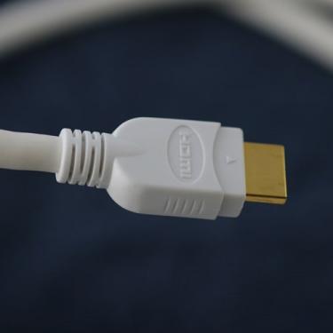 Imagem de Cabo HDMI de alta velocidade BJC Series-FE Bonded-Pair com Ethernet, 3 pés, branco