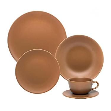 Imagem de Aparelho de Jantar e Chá, 30 Peças, Oxford, UNNI Avelã