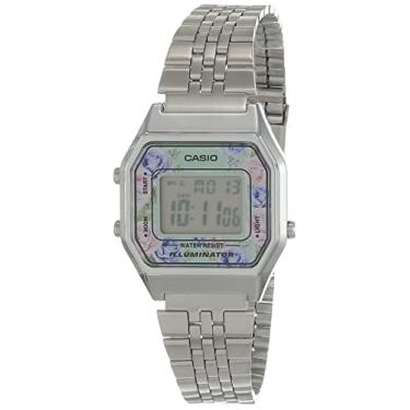 Imagem de Casio Relógio masculino de quartzo LA680WA-2CDF o ano todo, Multi, Casual