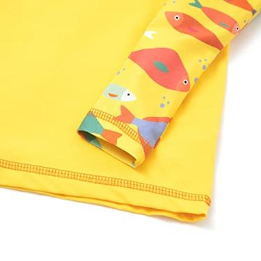 Imagem de Camiseta UV Protetora Momis Petit cor:pinguim; tamanho:6