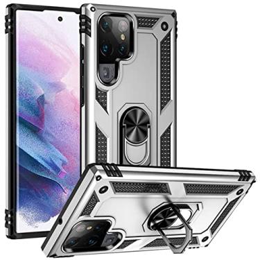 Imagem de Armor caixa de metal magnético para Samsung Galaxy A12 A33 A53 A13 A73 A03s A50 A51 A32 A21S A31 A71 A52 A70 A72 A22 S22 5G tampa do anel, T2, para Samsung S20