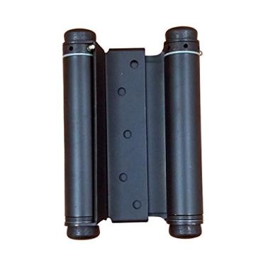 Imagem de Dobradiça de mola dobradiça dupla de aço da Hinge Outlet, 15 cm de bronze polido a óleo para portas de salão de café