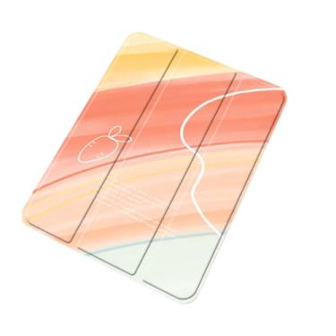 Imagem de CUTTIZ Capa para tablet resistente a quedas e arranhões com textura de seda compatível com iPad Pro 12,9 polegadas 11 polegadas 9,7 polegadas iPad Air 5/4/3/2/1 iPad Mini 4/5/6 iPad 10,2 polegadas (P-12, iPad 10,5 polegadas/Air3)