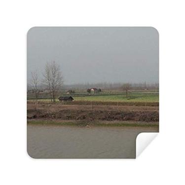 Imagem de DIYthinker Pano de limpeza para fotografia de casa de cenário de outono, tecido de camurça, 2 peças