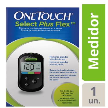 Imagem de Medidor de Glicemia OneTouch Select Plus Flex com 1 unidade 1 Unidade