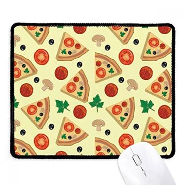 Imagem de Tapete de borracha para jogos Mushroom Pizza Italy Tomate Foods