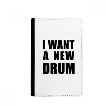 Imagem de Carteira com porta-cartões I Want A New Drum Notecase Burse