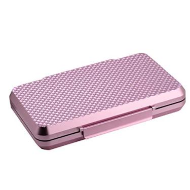 Imagem de Umidor de cigarro para viagem caixa portátil para charutos umidificador, caixa de armazenamento leve de liga de alumínio impermeável, hermética e durável – comporta 5 charutos – Ótimo presente para homens