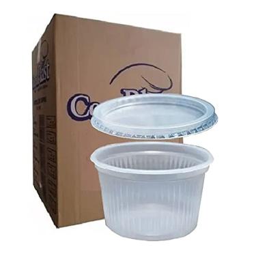 Imagem de 2.000 Pote Sorvete 150ml + 2.000 Tampa 150ml Copoplast T-100