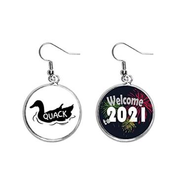 Imagem de Brincos com pingente de orelha de pato, cucoloris, 2021 Blessing