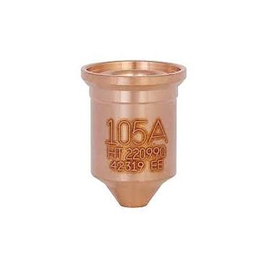 Imagem de Theia Plasma | 10 bocais de corte de plasma 220990 adequado para bocais de plasma pontas de tocha consumíveis de corte 85/105 (105A)