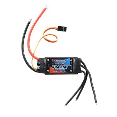 Imagem de Chusui Bidirecional 50A Brushless ESC para carro de controle remoto/barco/navio de controle remoto pneumático hélice subaquática CL