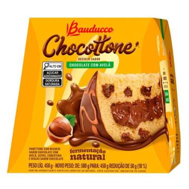 Imagem de Chocottone Bauducco Recheio Sabor Chocolate Com Avelã 450G