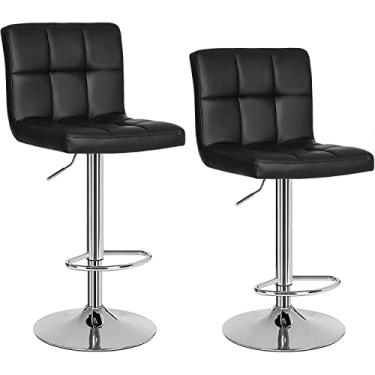 Imagem de Kit Com 2 Banqueta PU Estofada UT-C8541A - Best