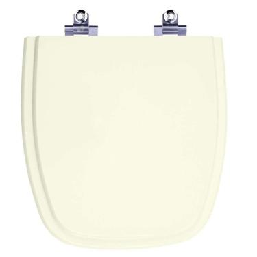 Imagem de Assento Sanitário Laqueado Soft Close City Pergamon (Bege Claro) para vaso Celite