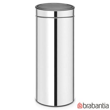Imagem de Lixeira New Touch Bin em Aço Inox com 30 Litros de Capacidade - Brabantia
