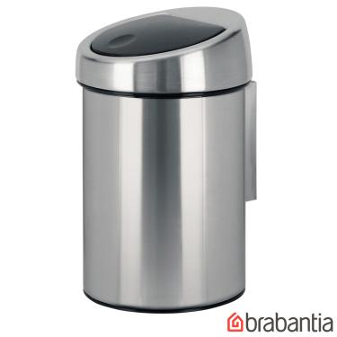 Imagem de Lixeira Touch Bin em Aço Inox com 03 Litros de Capacidade - Brabantia