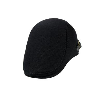 Imagem de GALPADA 1 Unidade boné masculino boné protetor solar jornaleiro plano clássico casual chapéus chapéu de lã masculino gorro de lã boné vintage europeu e americano Boinas chapéu de sol cara