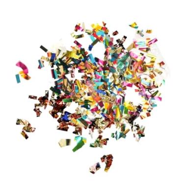 Imagem de Confetes Metalizados de Carnaval Chuva Colorida - 100g