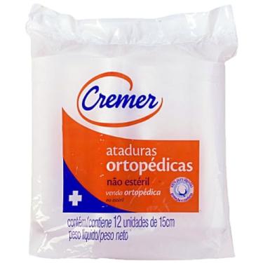 Imagem de ATADURA ORTOPEDICA 15CMX1,8M CREMER CX 16PC/12UN