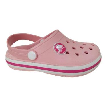 Imagem de Babuch Crocs Infantil Meninas Borracha Rosa