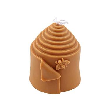 Imagem de Grainrain Moldes de vela de abelha 3D molde de sabonete de silicone favo de mel molde de cera para fabricação de velas (SXY037)