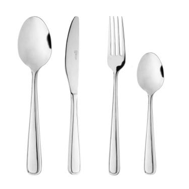 Imagem de Faqueiro 24 Peças Nice em Aço Inox - Wolff