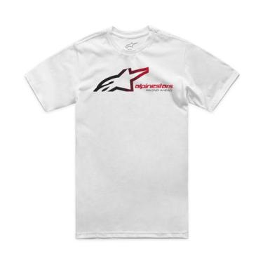 Imagem de Camiseta Masculina Alpinestars Sps Branco Casual