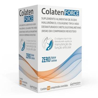 Imagem de Colaten Force Colágeno Com 60 Comprimidos Revestidos - Marjan